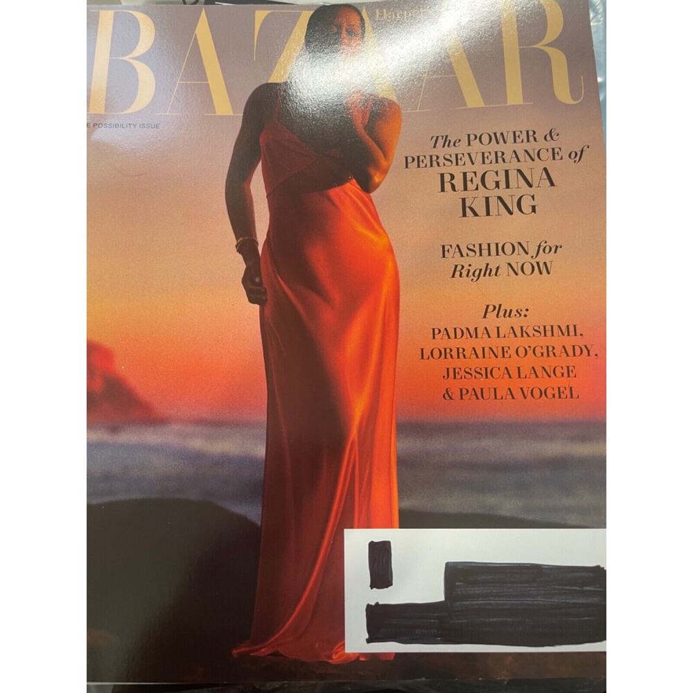 HARPER'S BAZAAR MAGAZINE APRIL 2024 Regina King The Possibility Issue FASHION